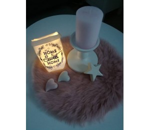 Stickdatei ITH - Lichtbeutel Home Sweet Home